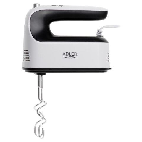 Adler Adler Hand Mixer | AD 4229 | Hand Mixer | 600 W | Number of speeds 9 | Turbo mode | Black/White
