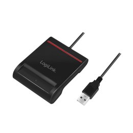 Logilink Czytnik kart Logilink | USB 2.0, do inteligentnych identyfikatorów | CR0047 | Czytnik kart