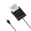 Logilink Czytnik kart Logilink | USB 2.0, do inteligentnych identyfikatorów | CR0047 | Czytnik kart