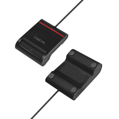 Logilink Czytnik kart Logilink | USB 2.0, do inteligentnych identyfikatorów | CR0047 | Czytnik kart