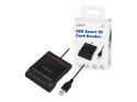 Logilink Czytnik kart Logilink | USB 2.0, do inteligentnych identyfikatorów | CR0047 | Czytnik kart