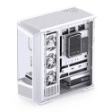 Obudowa PC Jonsbo D400, Midi Tower, ATX, Szkło Hartowane - biała