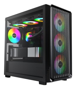 Montech X5M (B) zabezpieczenia & uchwyty komputerów Micro Tower Czarny
