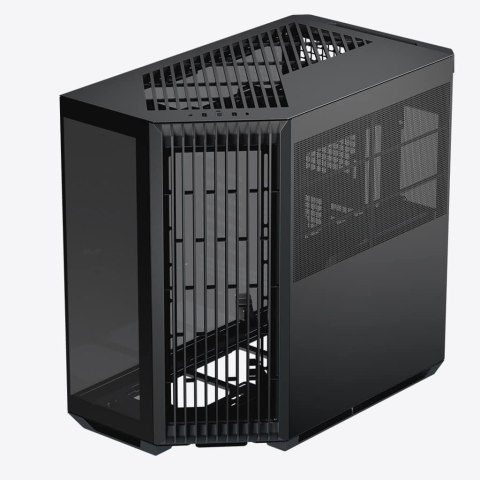 Obudowa do komputera APNX V1 PC-Gehäuse, Midi-Tower, ATX, czarna, szkło hartowane
