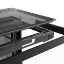 Antec C8 Curve Wood Full Tower Czarny, Przezroczysty, Drewno