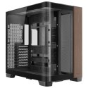 Antec C8 Curve Wood Full Tower Czarny, Przezroczysty, Drewno