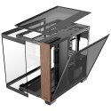 Antec C8 Curve Wood Full Tower Czarny, Przezroczysty, Drewno