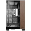 Antec C8 Curve Wood Full Tower Czarny, Przezroczysty, Drewno