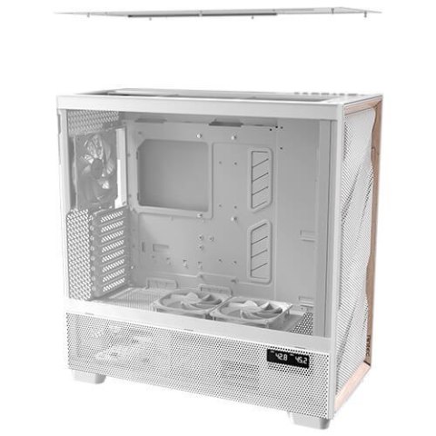 Obudowa PC Antec Flux Pro, Full-Tower, E-ATX, Szkło hartowane - biała
