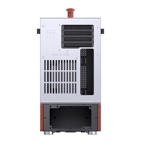 Obudowa PC Jonsbo T7, Midi-Tower, mATX, Szkło Hartowane - srebrne
