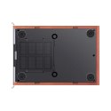 Obudowa PC Jonsbo T7, Midi-Tower, mATX, Szkło Hartowane - srebrne