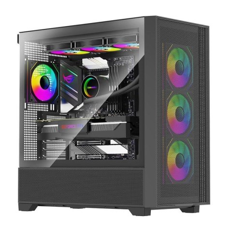 Xilence Xilent Flux Midi Tower Czarny