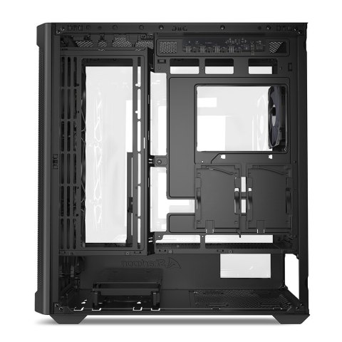 Obudowa Sharkoon AK4W RGB ATX z 1 szklanym panelem