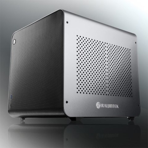 RAIJINTEK METIS EVO ALS Mini Tower Srebrny