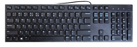 Dell Dell | KB216 | Czarny | Multimedialny | Przewodowy | USA | Czarny | Litewski | Klawiatura numeryczna