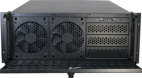 Inter-Tech IPC 4U-4129L Stojak Metaliczny, Srebrny