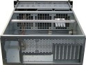 Inter-Tech IPC 4U-4129L Stojak Metaliczny, Srebrny