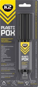 K2 PLASTIPOX Klej Dwuskładnikowy Do Plastiku Gumy Metalu I Szkła 25g B478