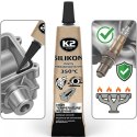 K2 SILIKON CZARNY Luz Uszczelka Wysokotemperaturowa +350°C 21g Tubka B205N