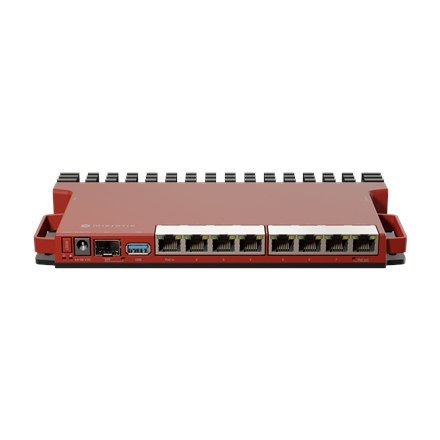 MikroTik MikroTik | Router | L009UiGS-RM | Brak Wi-Fi | 10/100/1000 Mbit/s | Porty Ethernet LAN (RJ-45) 8 | Obsługa sieci mesh Nie | MU-M