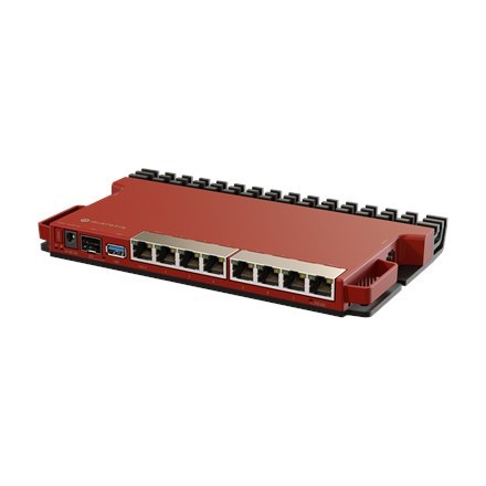 MikroTik MikroTik | Router | L009UiGS-RM | Brak Wi-Fi | 10/100/1000 Mbit/s | Porty Ethernet LAN (RJ-45) 8 | Obsługa sieci mesh Nie | MU-M