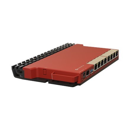 MikroTik MikroTik | Router | L009UiGS-RM | Brak Wi-Fi | 10/100/1000 Mbit/s | Porty Ethernet LAN (RJ-45) 8 | Obsługa sieci mesh Nie | MU-M