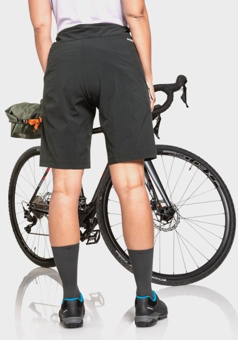 Spodenki rowerowe damskie Schoffel Shorts Danube - black rozmiar: S