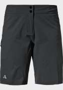 Spodenki rowerowe damskie Schoffel Shorts Danube - black rozmiar: S