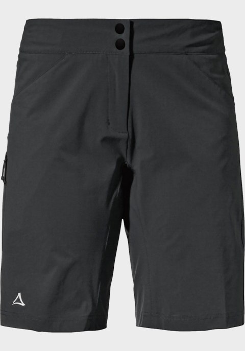 Spodenki rowerowe damskie Schoffel Shorts Danube - black rozmiar: S