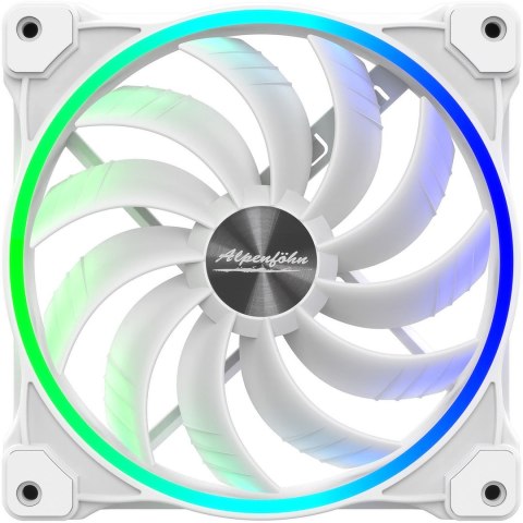 Alpenföhn Wing Boost 3 ARGB 140mm High Speed - wentylator biały, 3 szt.