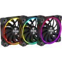 Alpenföhn Wing Boost 3 Obudowa komputera, Procesor Wentylator 12 cm Czarny 3 szt.