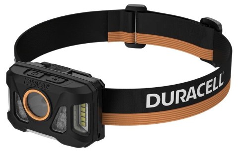 Duracell DH1000R Latarka czołowa Czarny, Pomarańczowy
