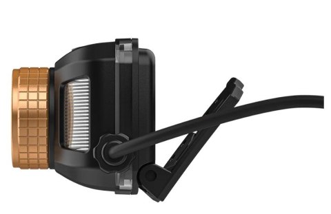 Duracell DH1500R Latarka czołowa Czarny, Pomarańczowy