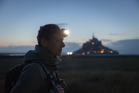 Latarka czołowa LED Ledlenser HF8R Core Black