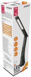 Avide ABLDL-BLC-5W-BL lampa stołowa LED F Czarny