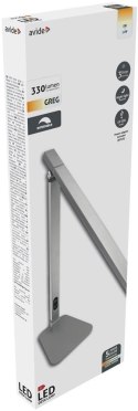 Avide ABLDL-F-DC-8W lampa stołowa LED G Szary
