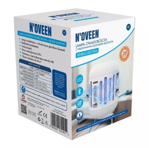 Lampa owadobójcza NOVEEN IKN863 LED Bluetooth