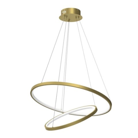 Lampa wisząca LED Ronday 60cm 51W w kolorze złotym