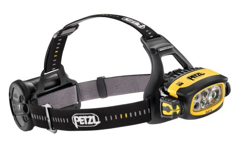 Latarka czołowa Petzl Duo S niezwykle mocna, wodoodporna i ładowalna latarka czołowa, wyposażona w funkcję antyodblaskową FACE2F