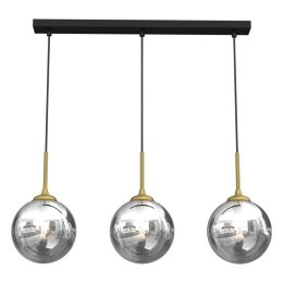 PENDANT LIGHT BURSA 3XE14 LINE BL/GOLD