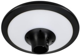 SOLARNA OPRAWA PARKOWA LED SOLUM 20W 2200LM 3000-4000K IP65 CZARNA