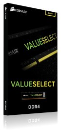 Komputer DDR4 16 GB 2666 CL18 Corsair Value Select sprzedaż detaliczna