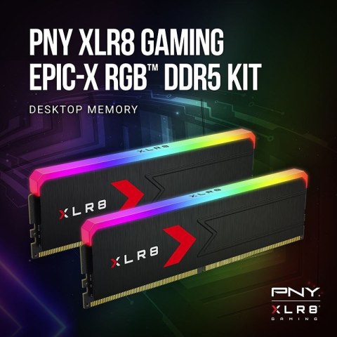 PNY MD32GK2D5600036XRGB moduł pamięci 32 GB 2 x 16 GB DDR5 288-pin DIMM
