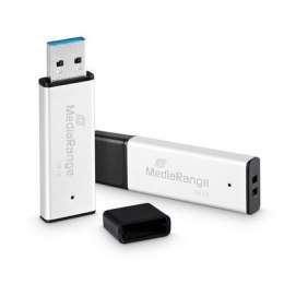 MediaRange MR1902 pamięć USB 128 GB USB Typu-A 3.2 Gen 1 (3.1 Gen 1) Czarny, Srebrny