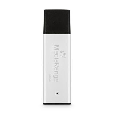 MediaRange MR1902 pamięć USB 128 GB USB Typu-A 3.2 Gen 1 (3.1 Gen 1) Czarny, Srebrny