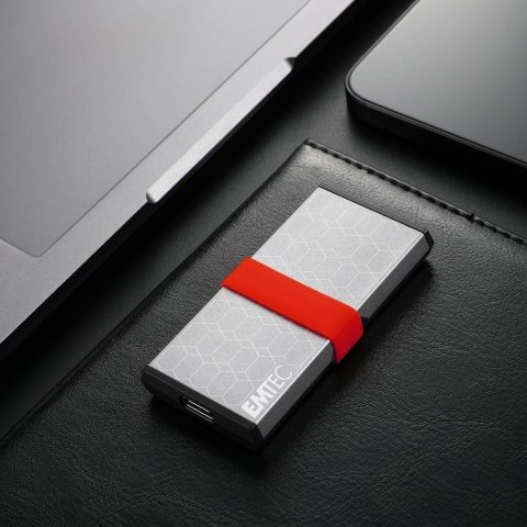 Emtec X205 Mini 256 GB USB Type-C USB 3.2 Gen 2x2 Srebrny