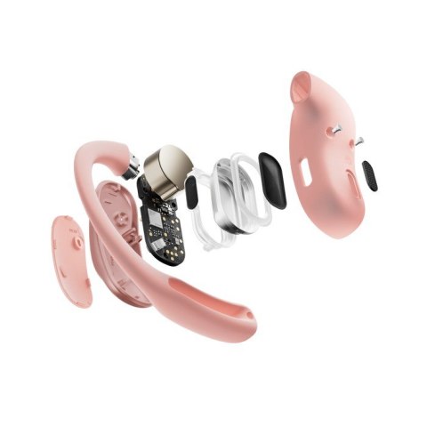 Słuchawki douszne bezprzewodowe Shokz OpenFit Air różowe