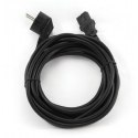 Cablexpert Cablexpert | Kabel zasilający | Zasilanie IEC 60320 C13 | Zasilanie CEE 7/7 | 10 m | Czarny