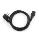 Cablexpert Kabel zasilający IEC 60320 C13 1.8 m czarny VDE Cablexpert