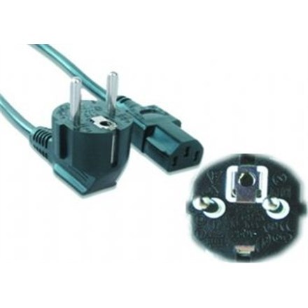 Cablexpert Kabel zasilający IEC 60320 C13 1.8 m czarny VDE Cablexpert